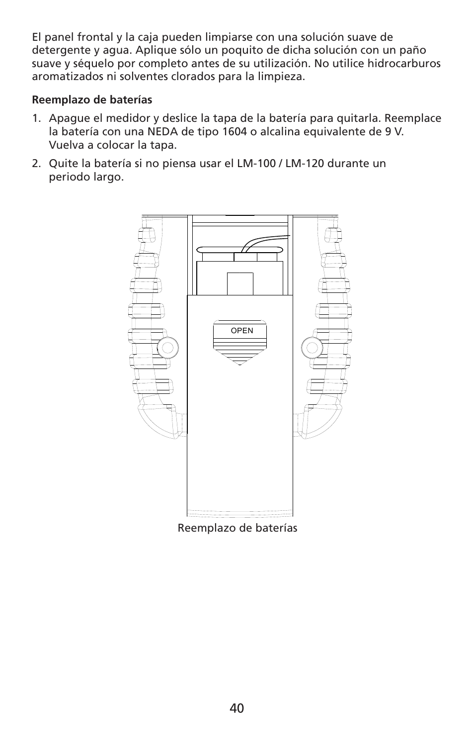 Amprobe LM-100 Light-Meters User Manual | Page 41 / 50