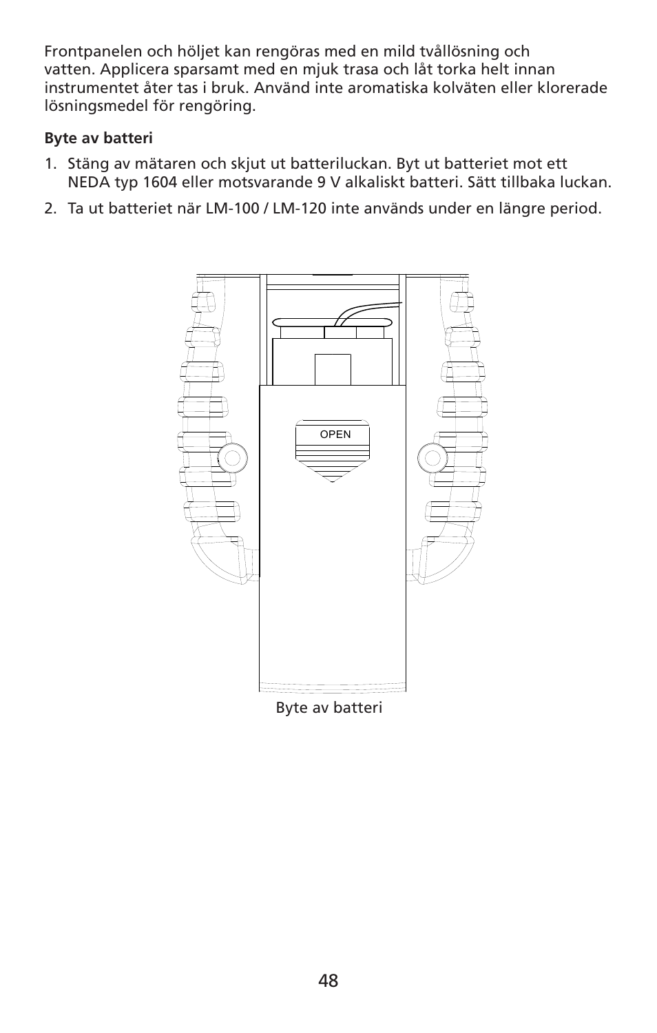 Amprobe LM-100 Light-Meters User Manual | Page 49 / 50