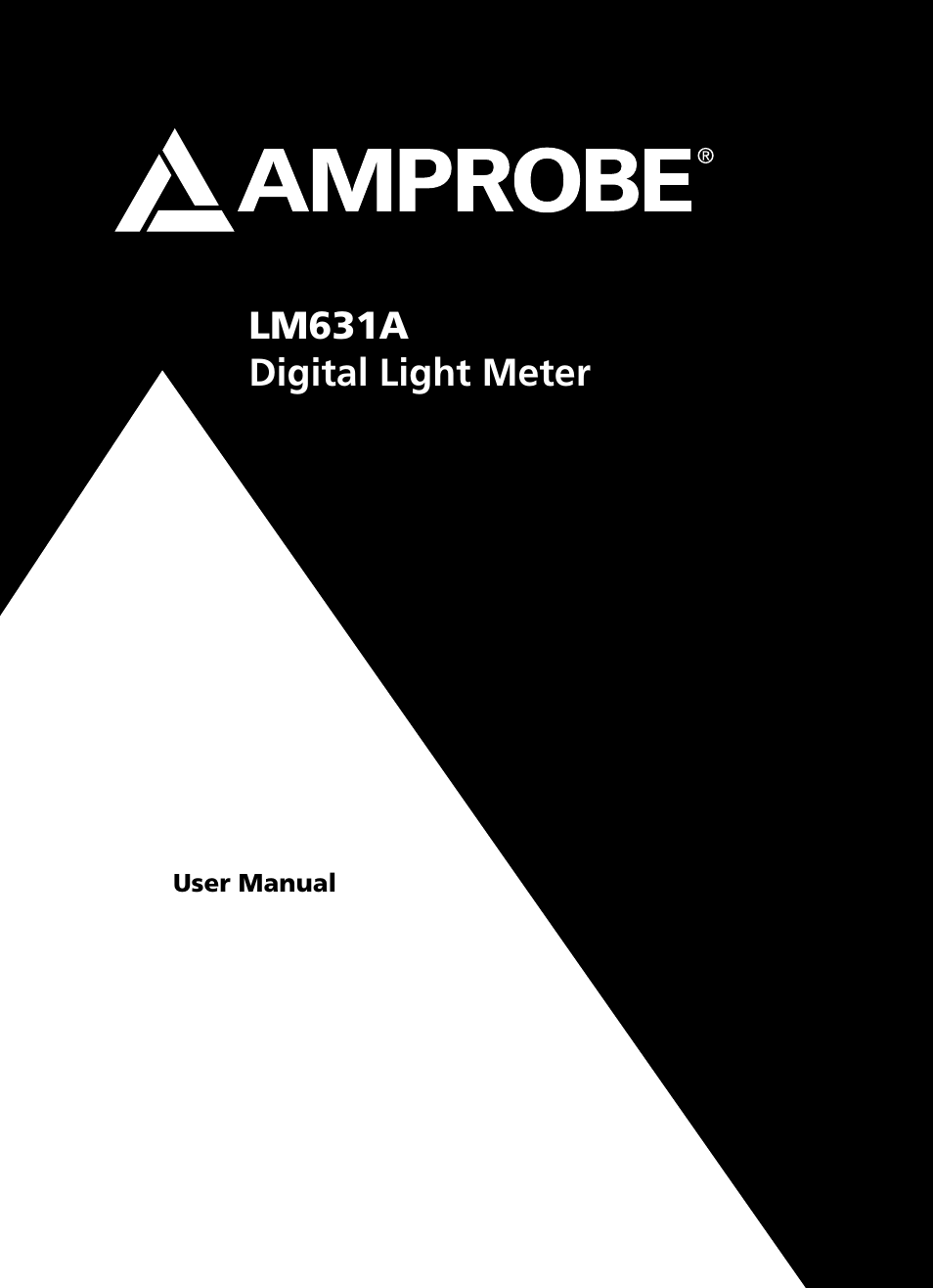 Amprobe LM631A Digital-Light-Meter User Manual | 14 pages