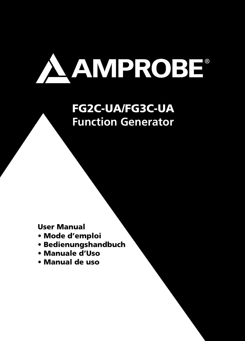 Amprobe FG2C-UA FG3C-UA User Manual | 56 pages