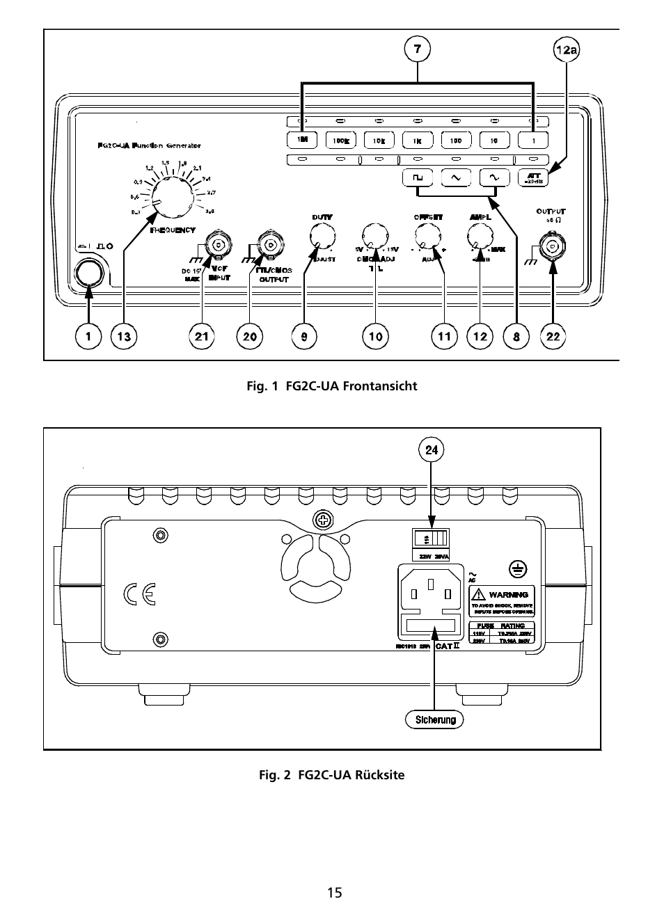 Amprobe FG2C-UA FG3C-UA User Manual | Page 21 / 56