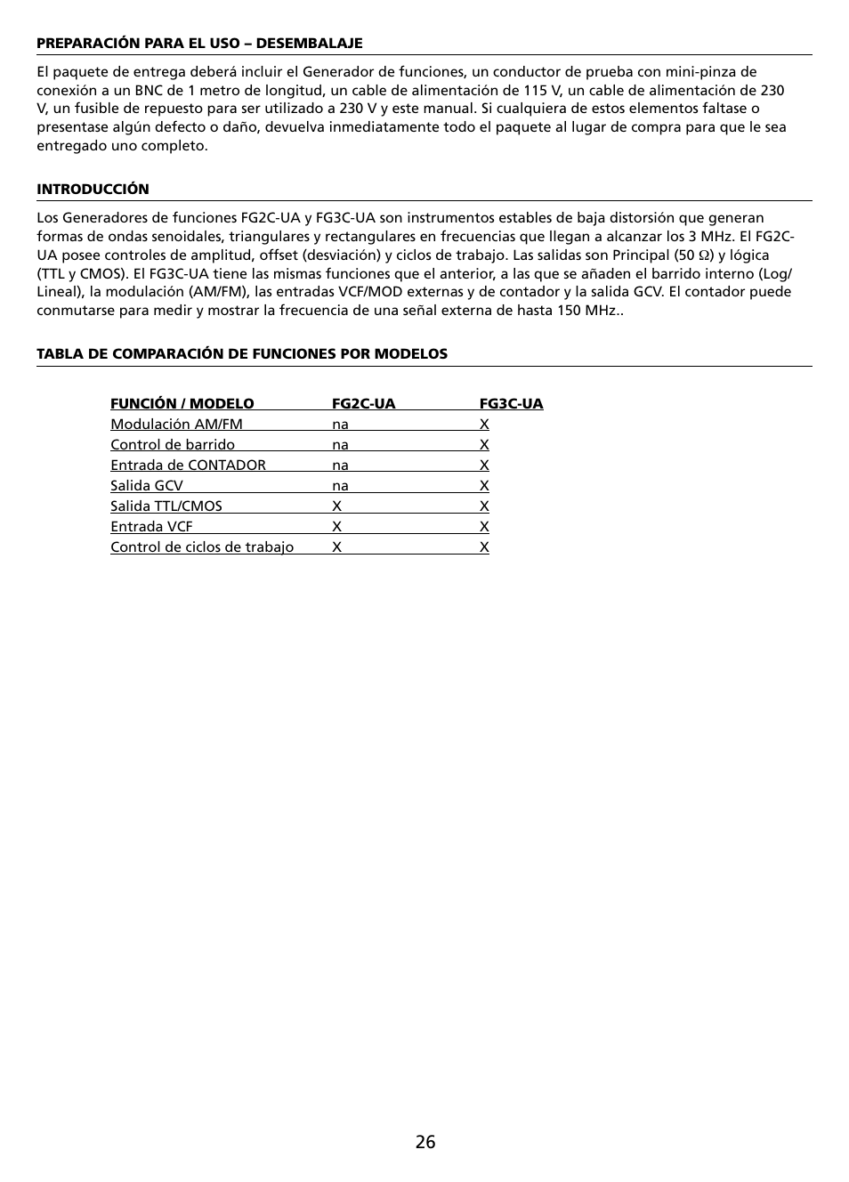 Amprobe FG2C-UA FG3C-UA User Manual | Page 32 / 56