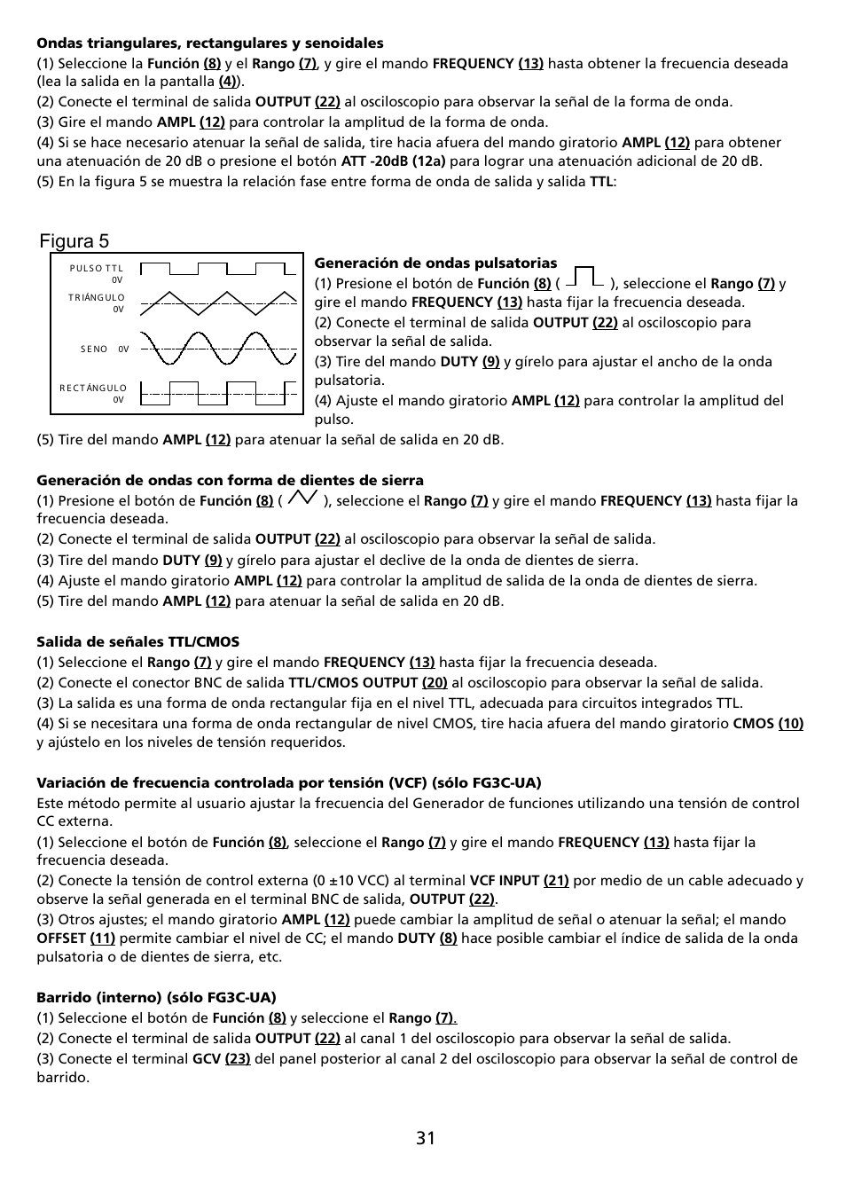 Figura 5 | Amprobe FG2C-UA FG3C-UA User Manual | Page 37 / 56