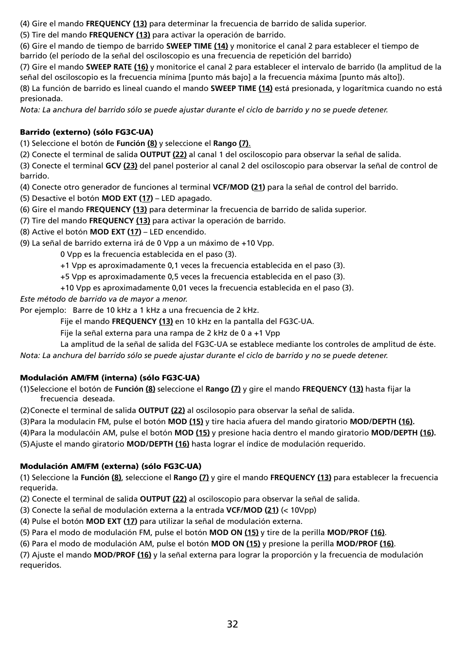 Amprobe FG2C-UA FG3C-UA User Manual | Page 38 / 56