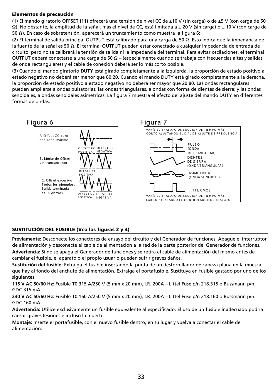 Figura 6 figura 7 | Amprobe FG2C-UA FG3C-UA User Manual | Page 39 / 56