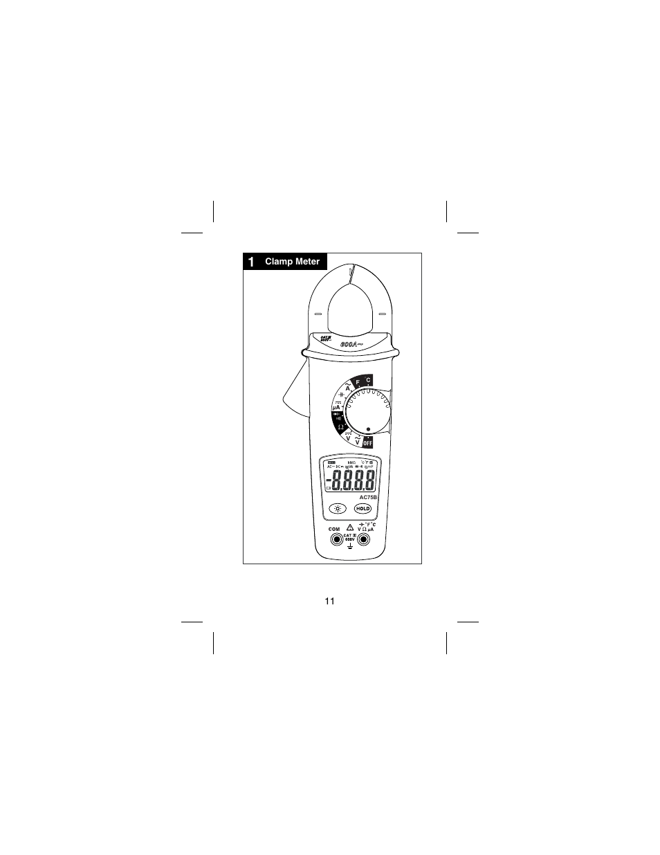 Amprobe AC75B User Manual | Page 16 / 72