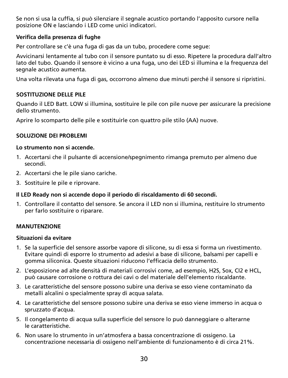 Amprobe GSD600 Gas-Leak-Detector User Manual | Page 31 / 50