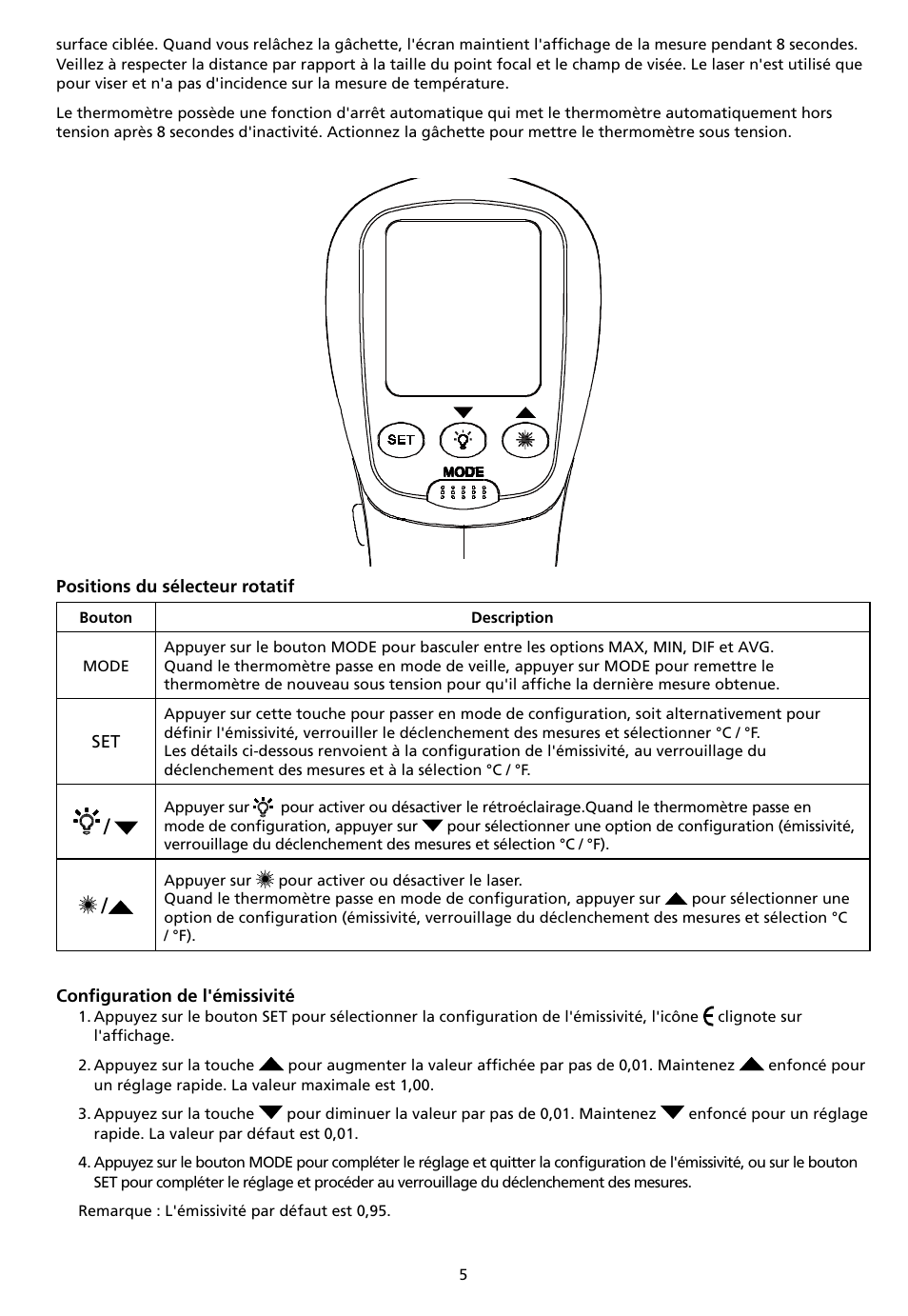 Amprobe IR-712 IR-720 IR-730 Infrared-Thermometers User Manual | Page 25 / 98