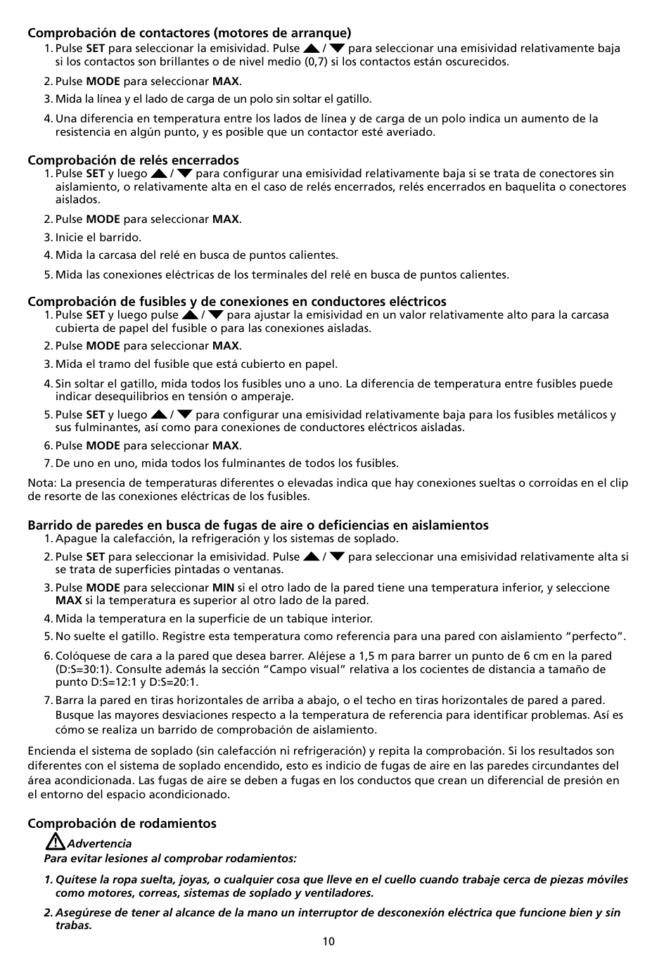 Amprobe IR-712 IR-720 IR-730 Infrared-Thermometers User Manual | Page 78 / 98