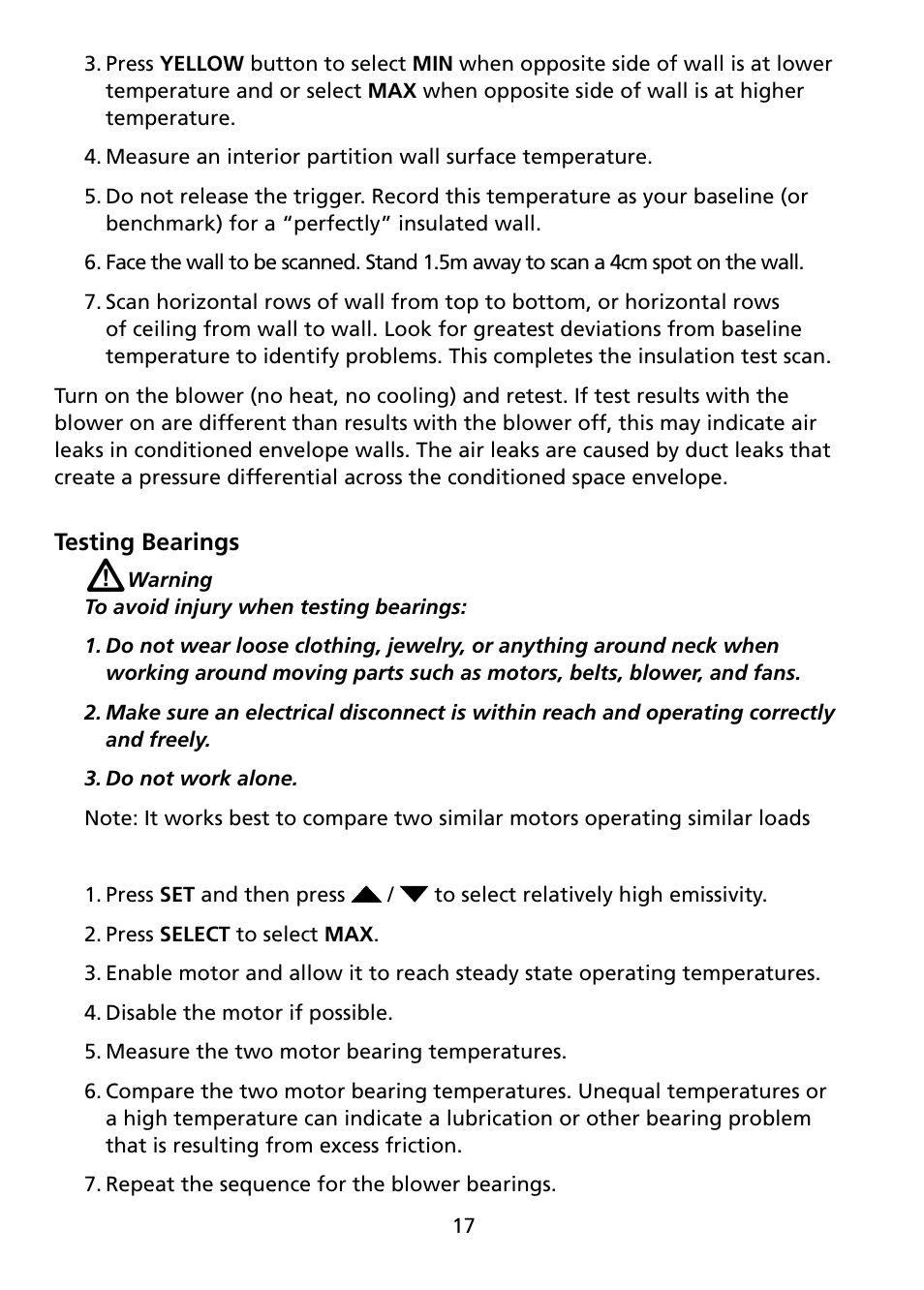 Amprobe IR-750 Infrared-Thermometer User Manual | Page 22 / 36