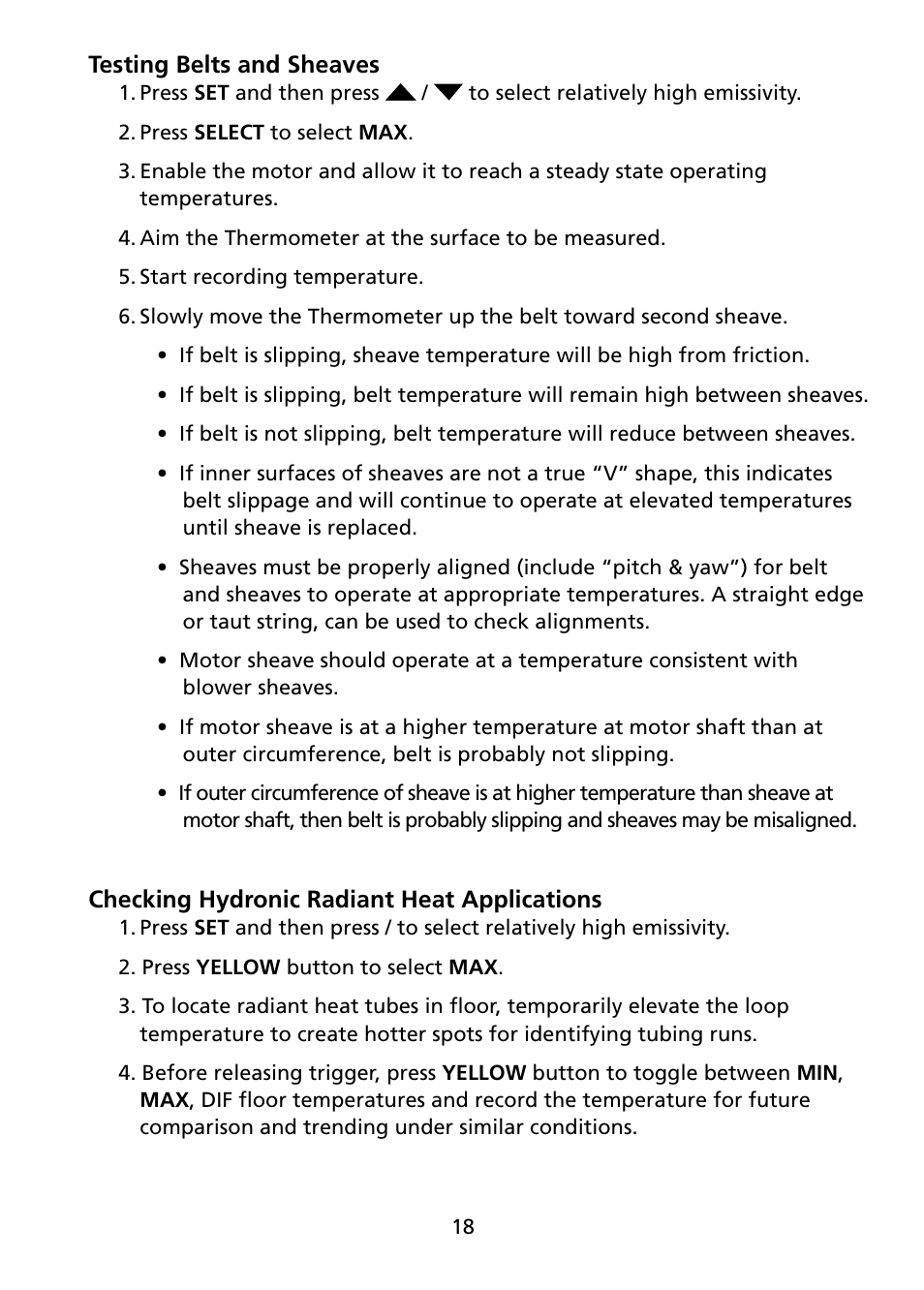Amprobe IR-750 Infrared-Thermometer User Manual | Page 23 / 36