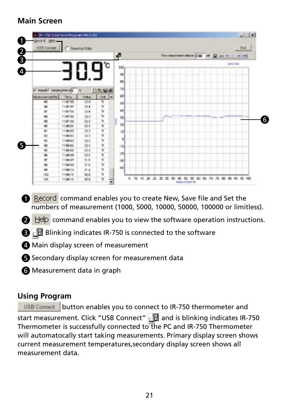 Amprobe IR-750 Infrared-Thermometer User Manual | Page 26 / 36