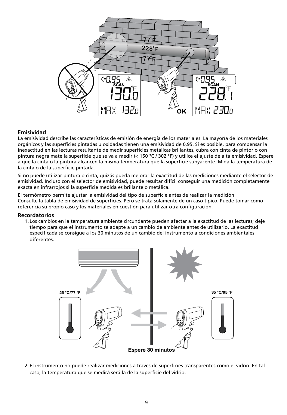 Amprobe IR-750 Infrared-Thermometer User Manual | Page 101 / 134