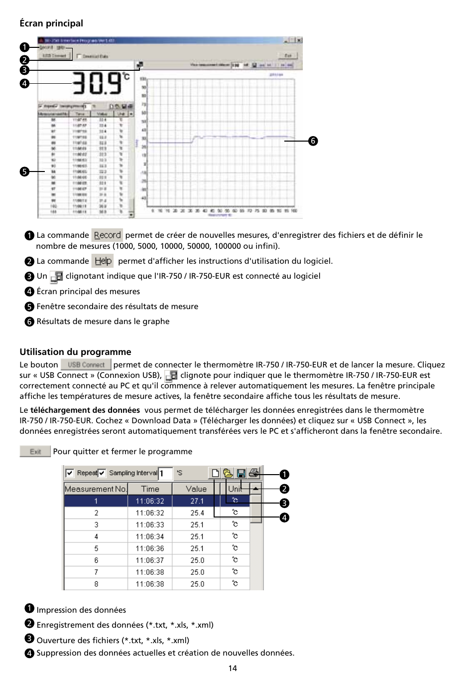 Amprobe IR-750 Infrared-Thermometer User Manual | Page 40 / 134