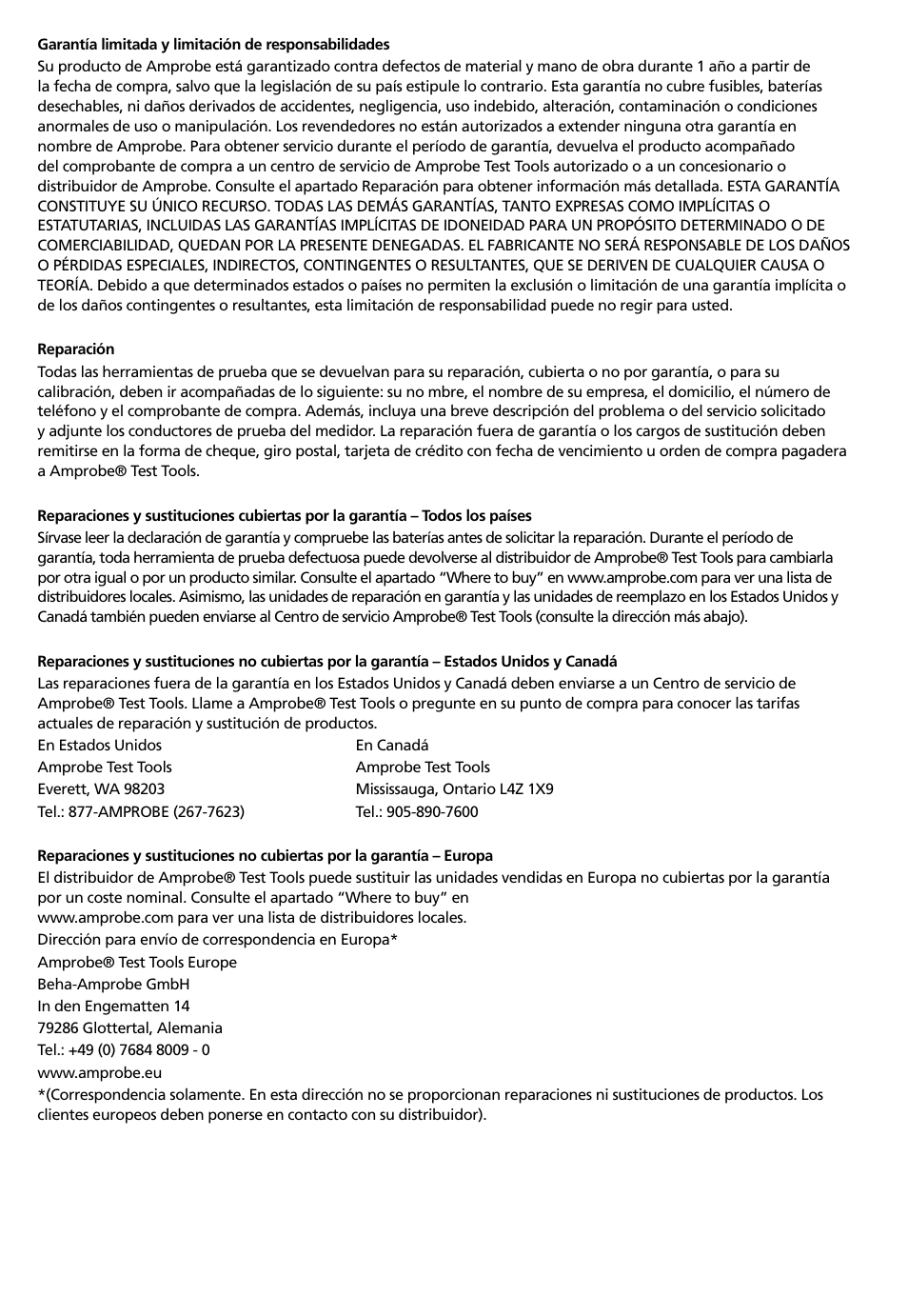 Amprobe IR-750 Infrared-Thermometer User Manual | Page 92 / 134