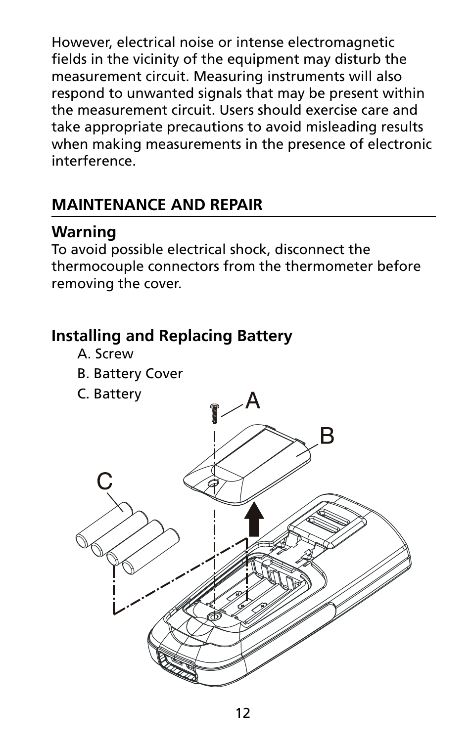 Amprobe RTD-10 RTD-Thermometers User Manual | Page 19 / 22