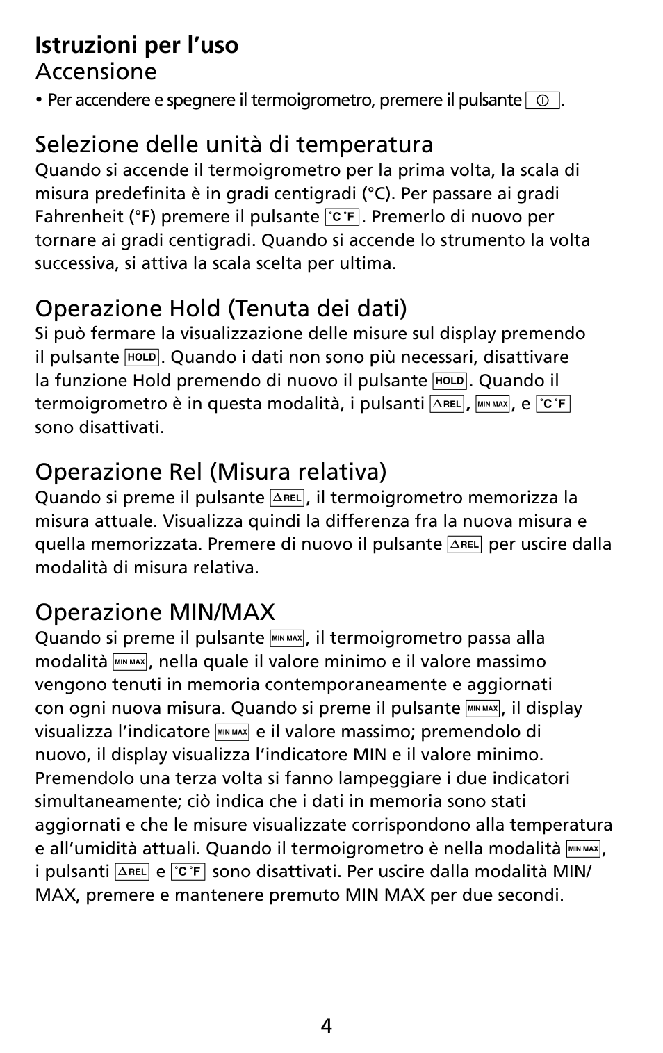 Amprobe THWD-3 TH-3 Relative-Humidity-Temperature-Meters User Manual | Page 36 / 63