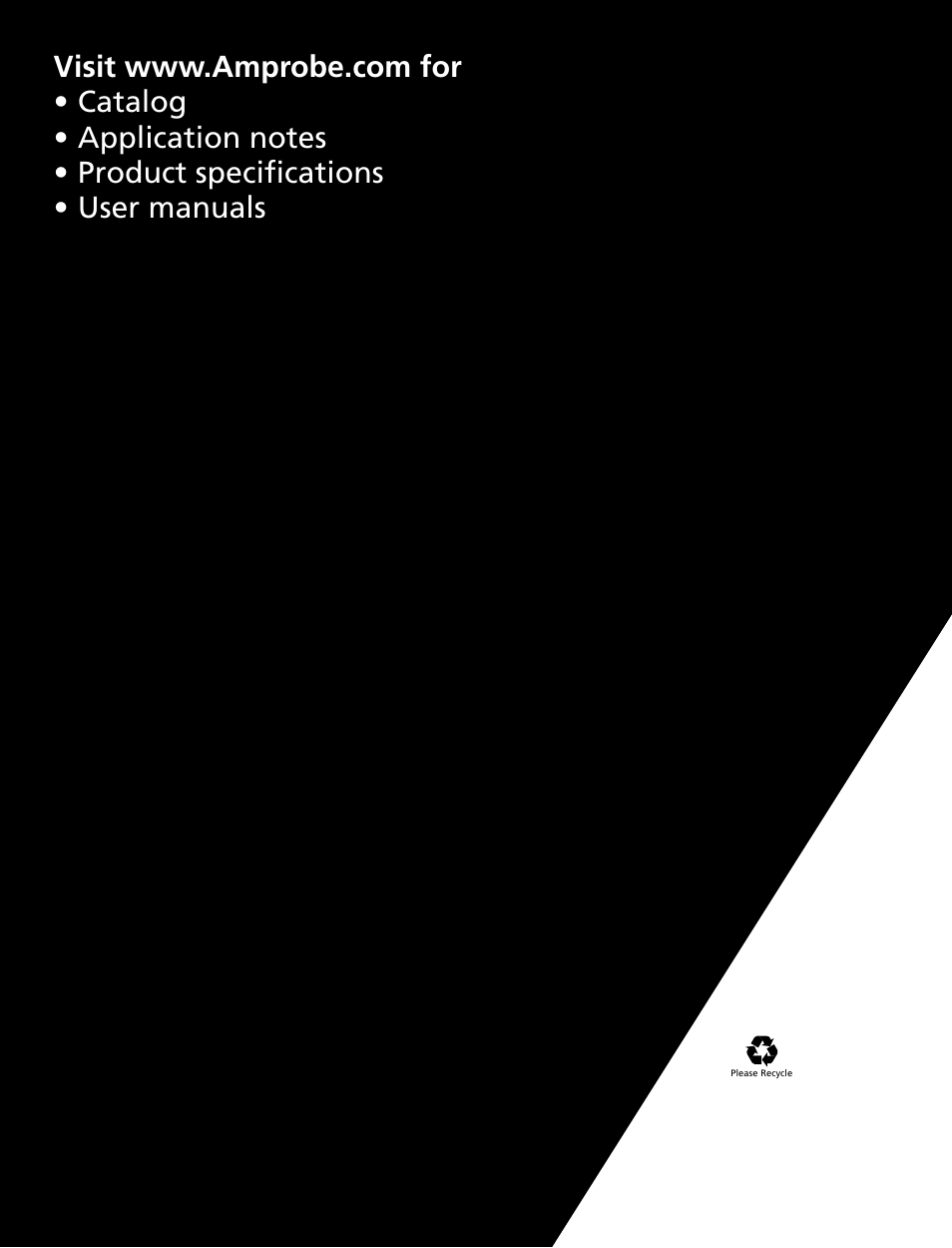 Amprobe THWD-5 Relative-Humidity-Temperature-Meter User Manual | Page 53 / 53