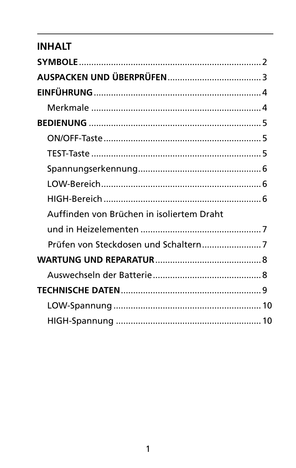 Amprobe TIC-300-PRO Non-Contact-Voltage-Detector User Manual | Page 43 / 92