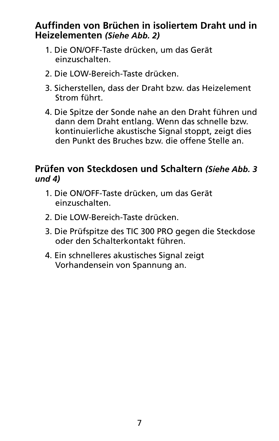 Amprobe TIC-300-PRO Non-Contact-Voltage-Detector User Manual | Page 49 / 92
