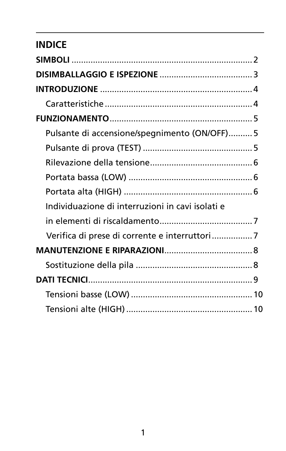 Amprobe TIC-300-PRO Non-Contact-Voltage-Detector User Manual | Page 61 / 92