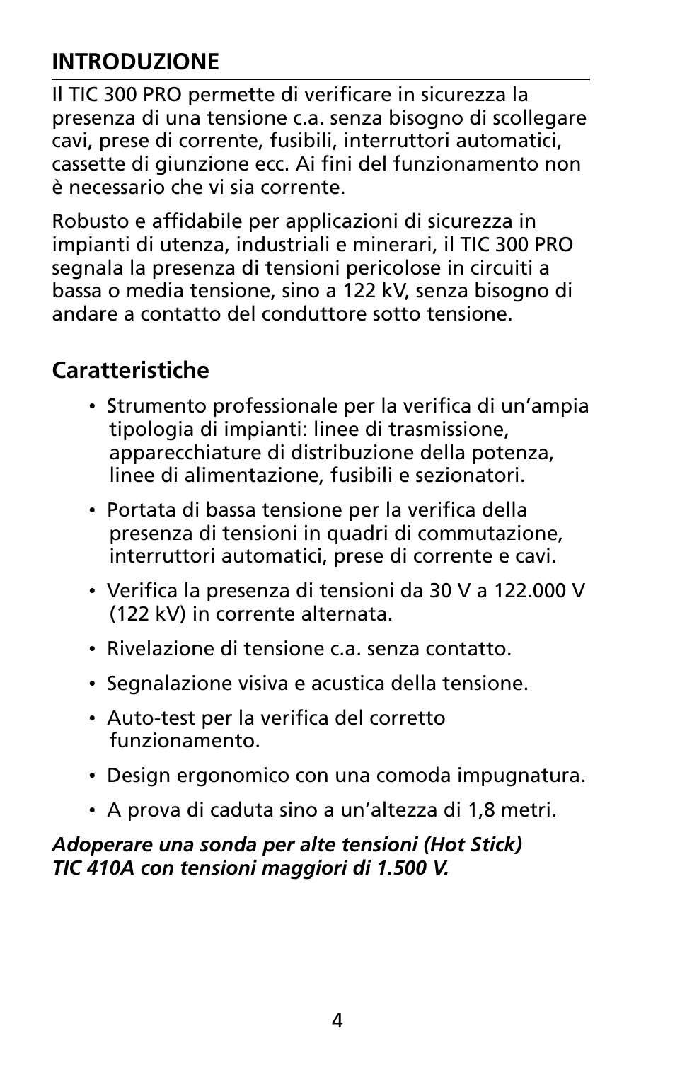 Amprobe TIC-300-PRO Non-Contact-Voltage-Detector User Manual | Page 64 / 92