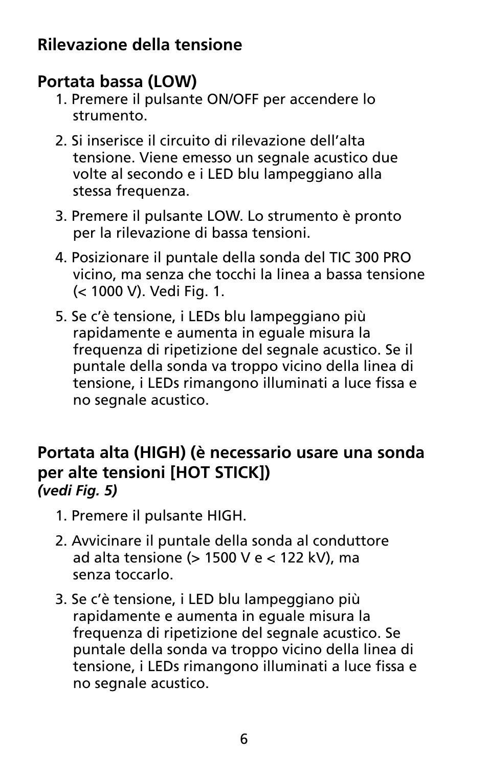 Amprobe TIC-300-PRO Non-Contact-Voltage-Detector User Manual | Page 66 / 92