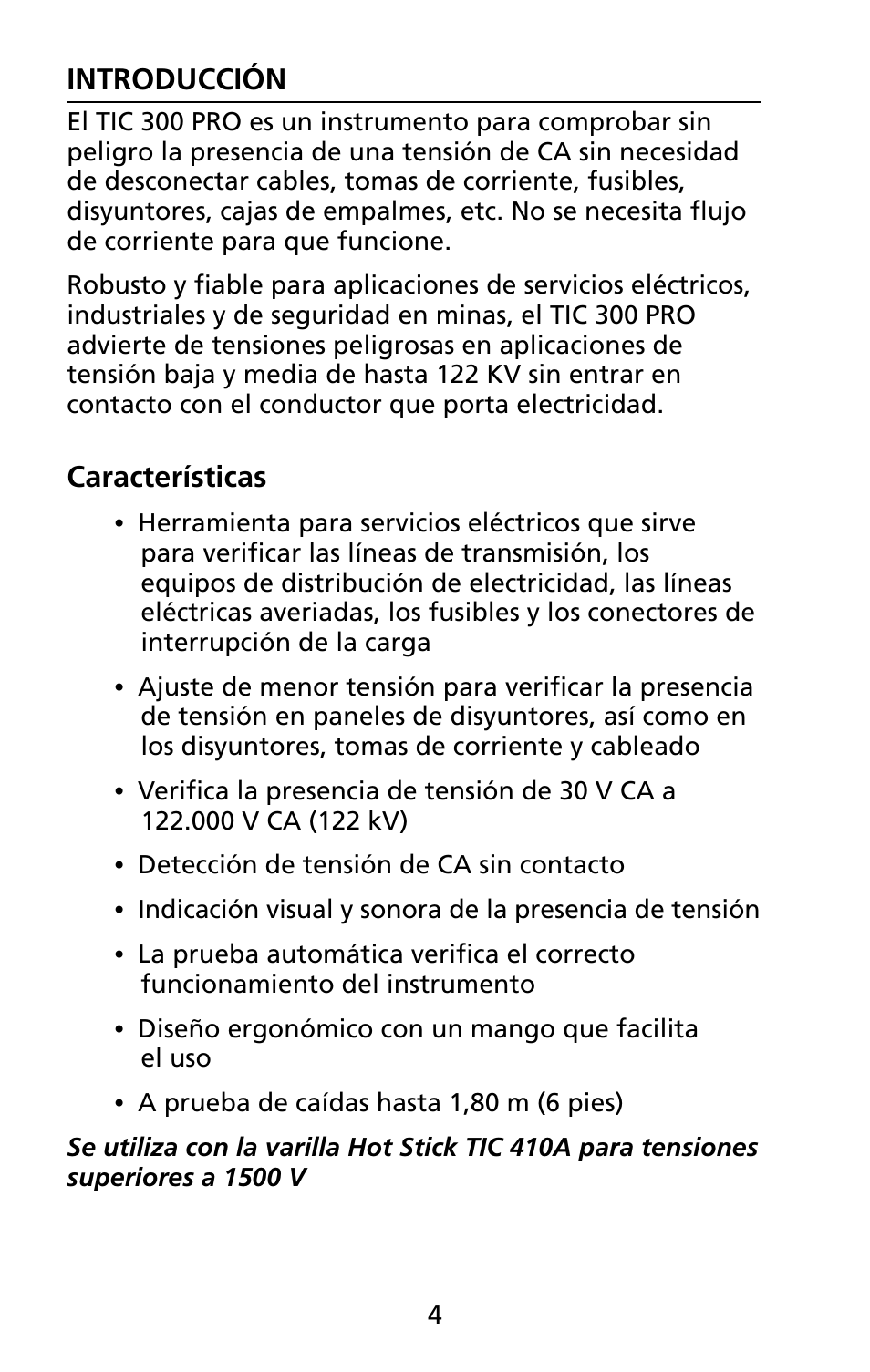 Amprobe TIC-300-PRO Non-Contact-Voltage-Detector User Manual | Page 82 / 92