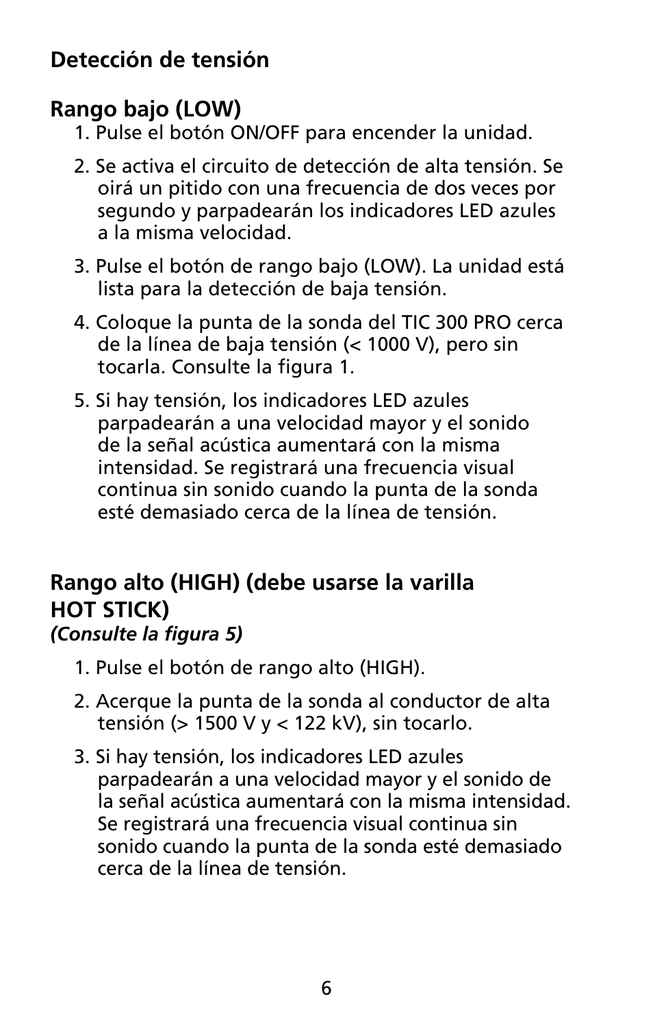 Amprobe TIC-300-PRO Non-Contact-Voltage-Detector User Manual | Page 84 / 92