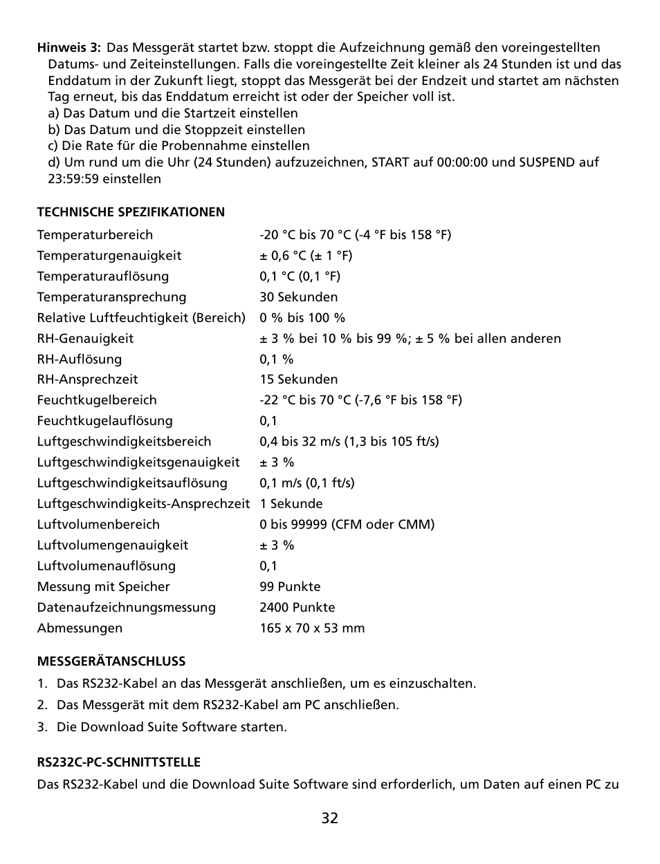 Amprobe TMA40 Airflow-Anemometer User Manual | Page 33 / 74