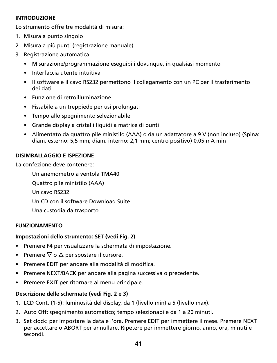 Amprobe TMA40 Airflow-Anemometer User Manual | Page 42 / 74