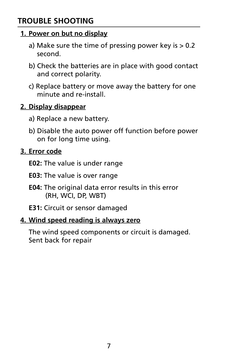 Amprobe TMA5 Mini-Vane-Anemometer User Manual | Page 14 / 72