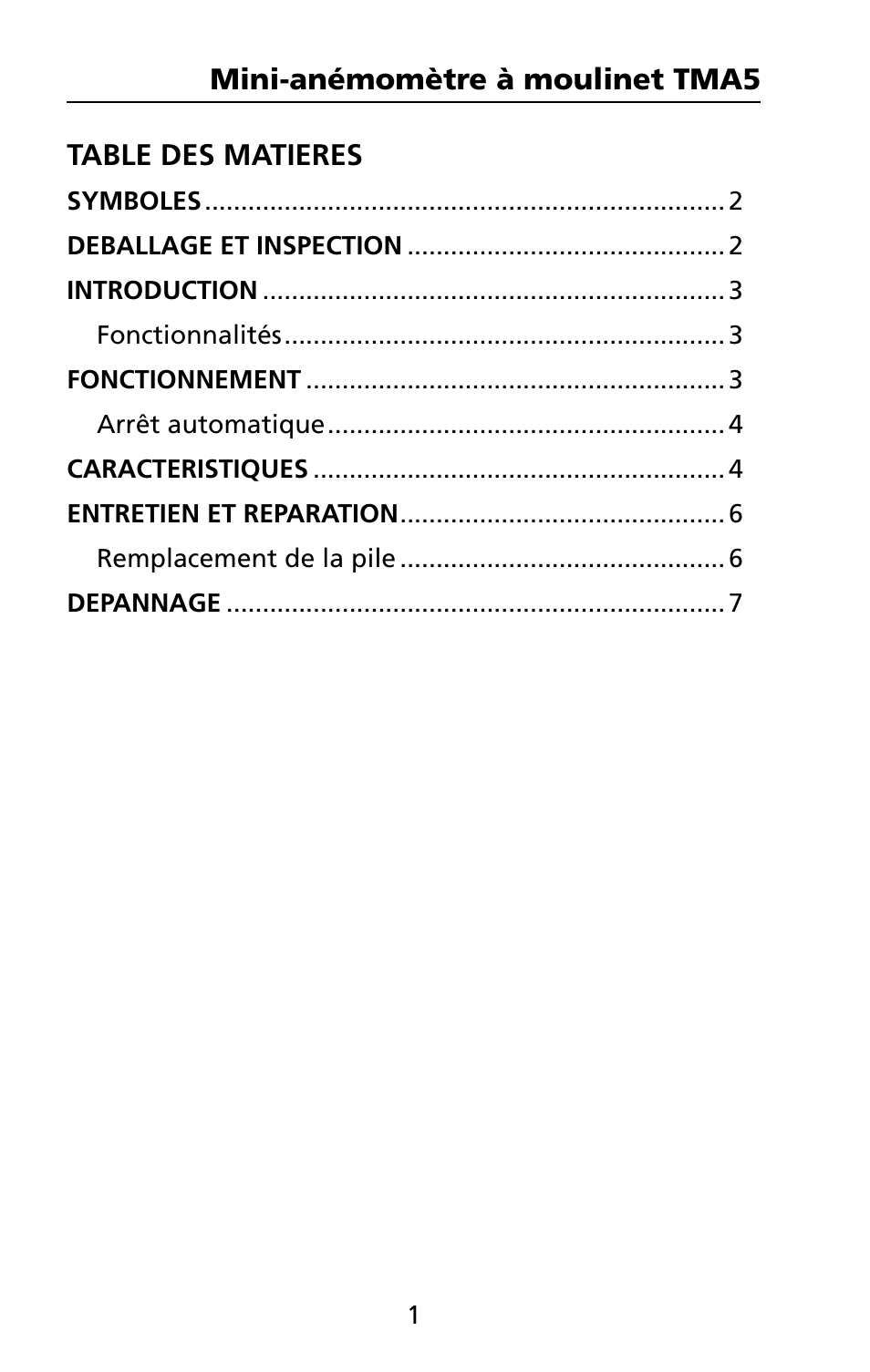 Amprobe TMA5 Mini-Vane-Anemometer User Manual | Page 22 / 72