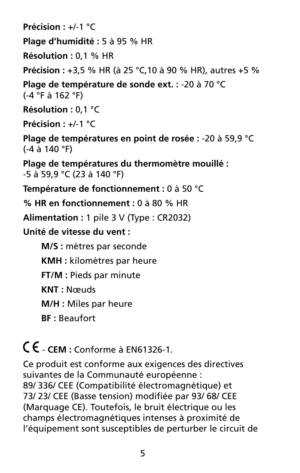 Amprobe TMA5 Mini-Vane-Anemometer User Manual | Page 26 / 72