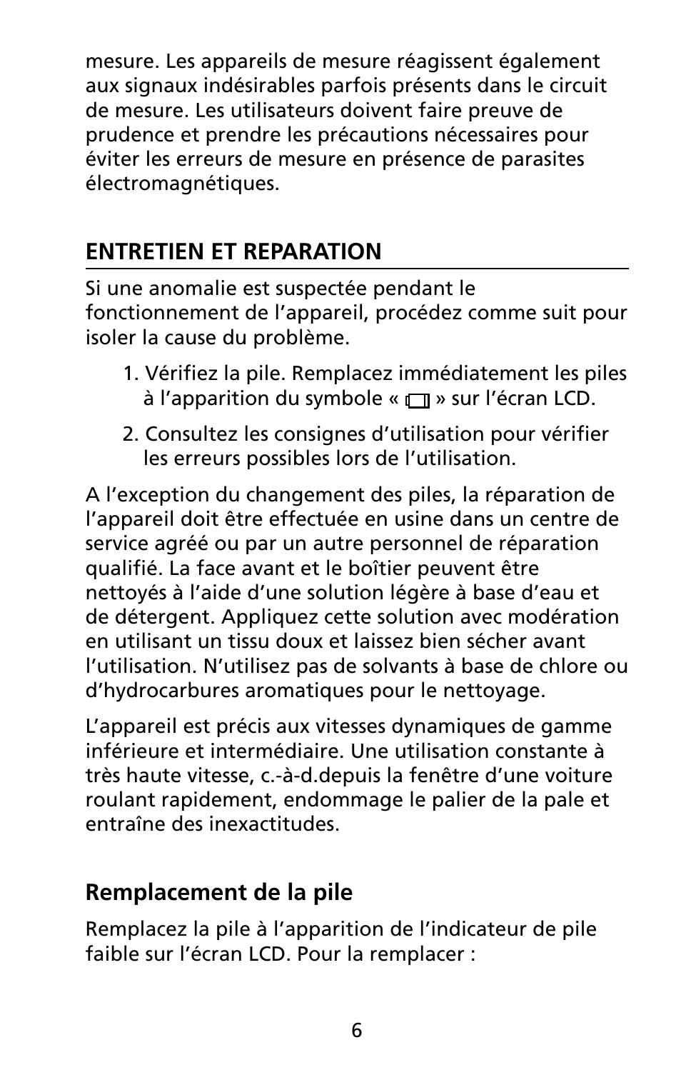 Amprobe TMA5 Mini-Vane-Anemometer User Manual | Page 27 / 72
