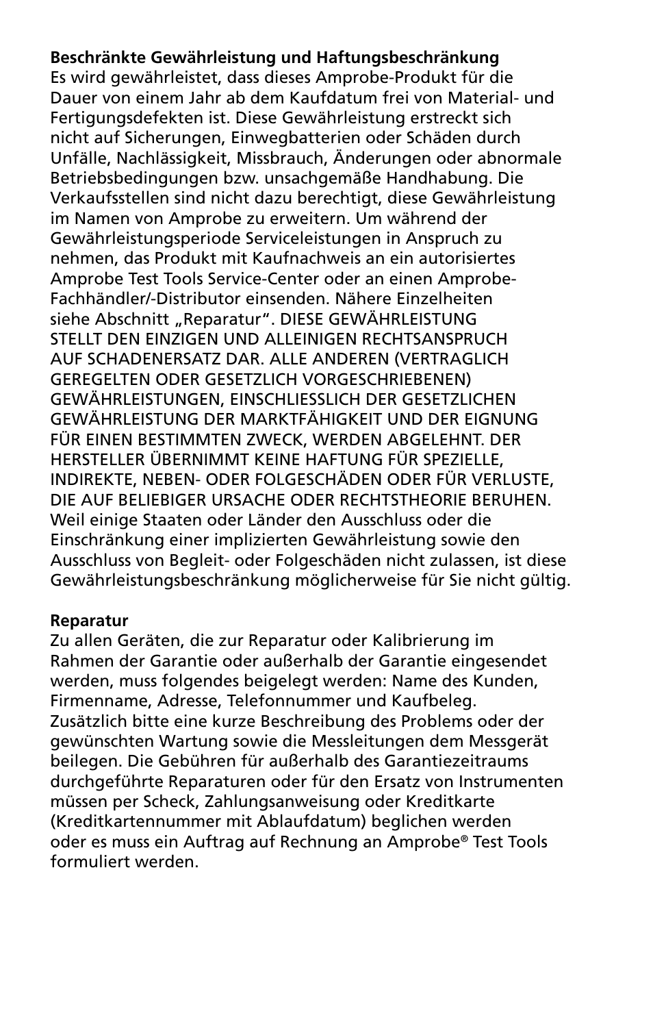 Amprobe TMA5 Mini-Vane-Anemometer User Manual | Page 32 / 72