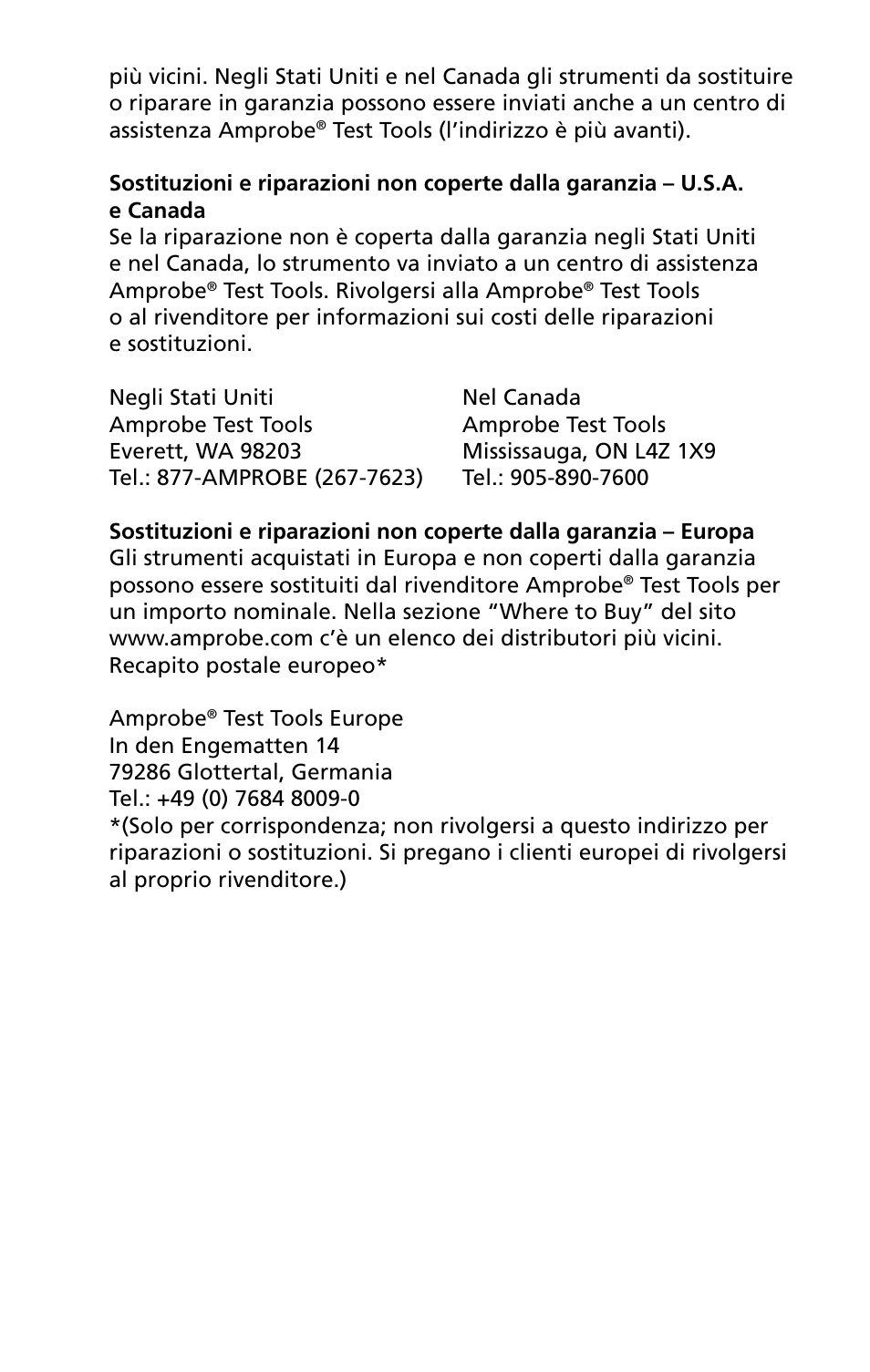 Amprobe TMA5 Mini-Vane-Anemometer User Manual | Page 47 / 72