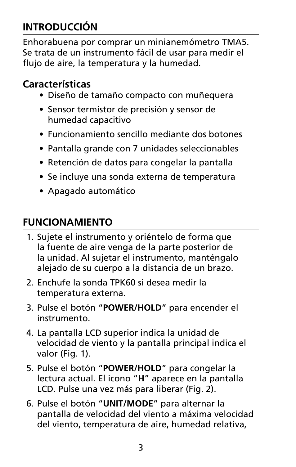 Amprobe TMA5 Mini-Vane-Anemometer User Manual | Page 66 / 72