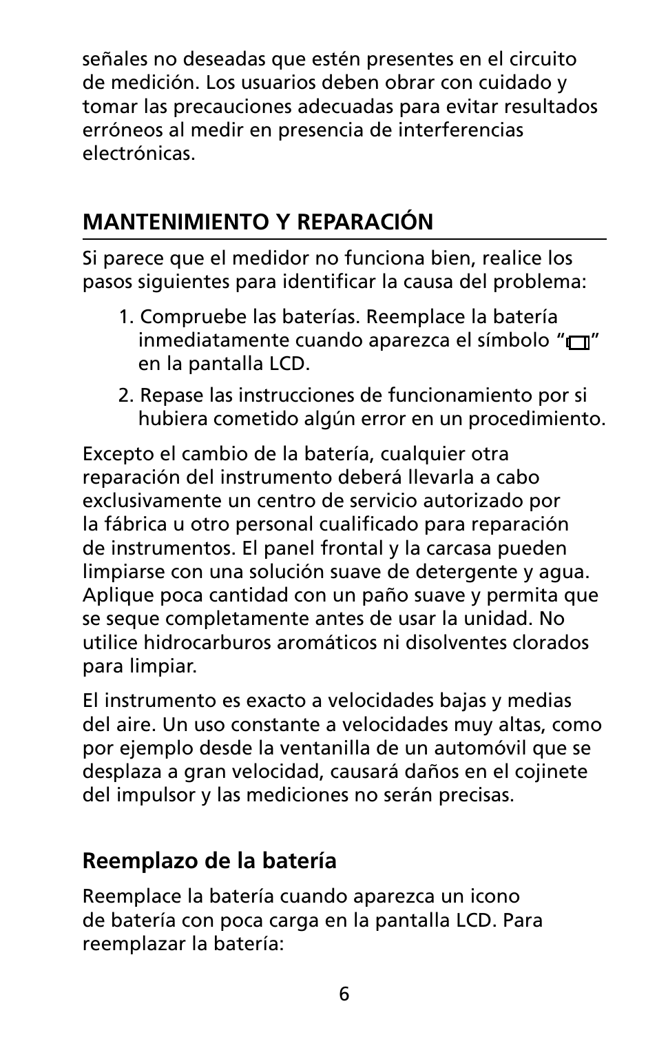 Amprobe TMA5 Mini-Vane-Anemometer User Manual | Page 69 / 72