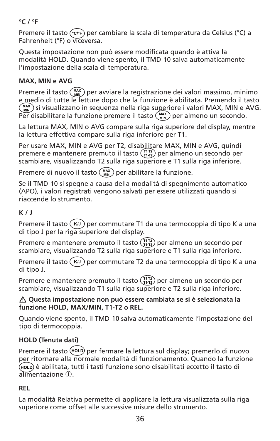 Amprobe TMD-10 Dual-Temperature-Meter User Manual | Page 37 / 62