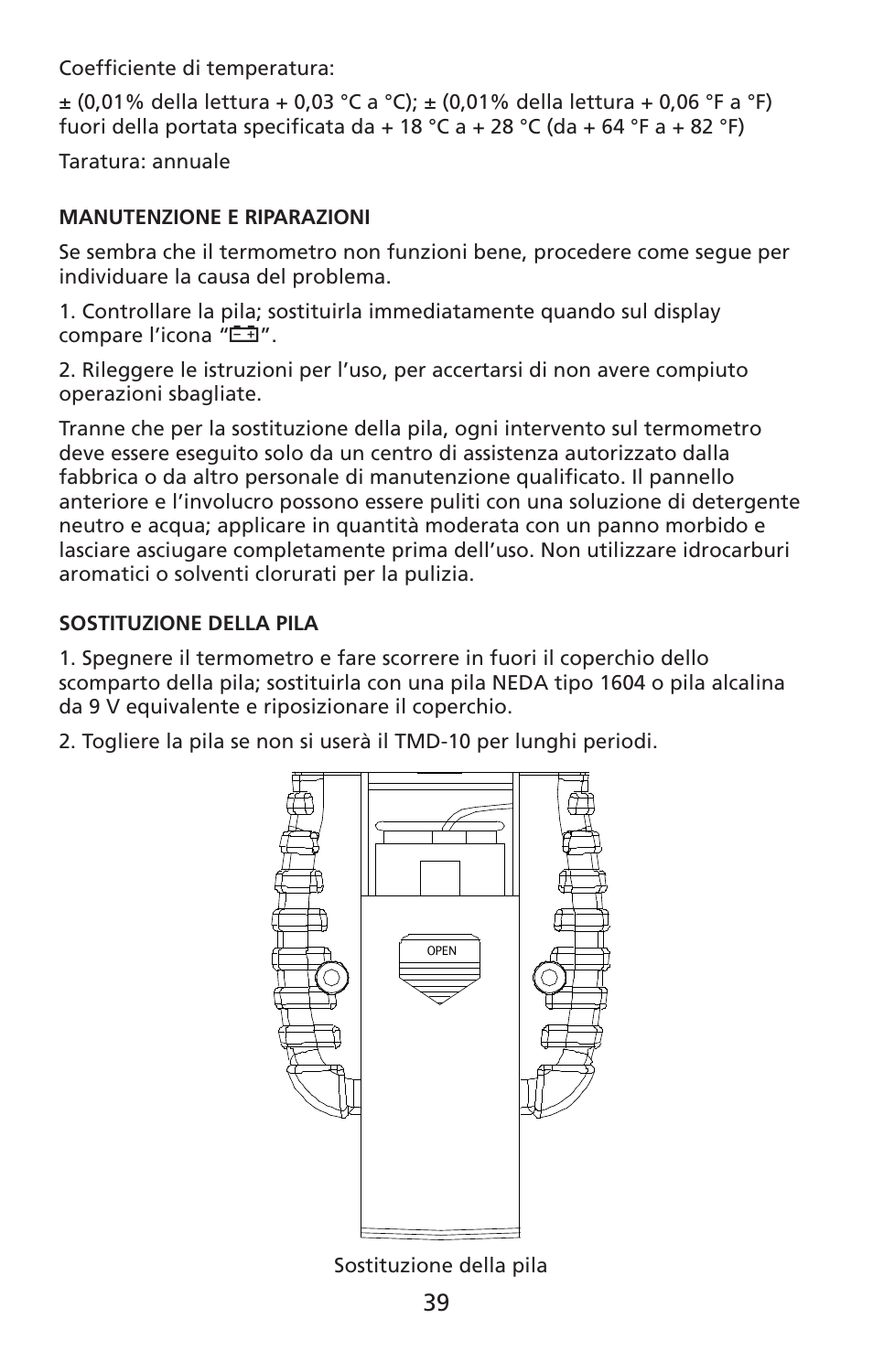 Amprobe TMD-10 Dual-Temperature-Meter User Manual | Page 40 / 62