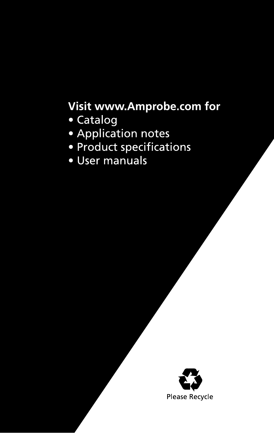 Amprobe TMD-50 Thermocouple-Thermometer User Manual | Page 16 / 16