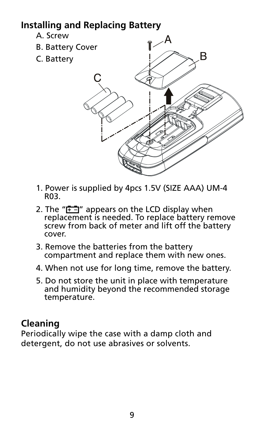 Amprobe TMD-51 Thermocouple-Thermometer User Manual | Page 16 / 18