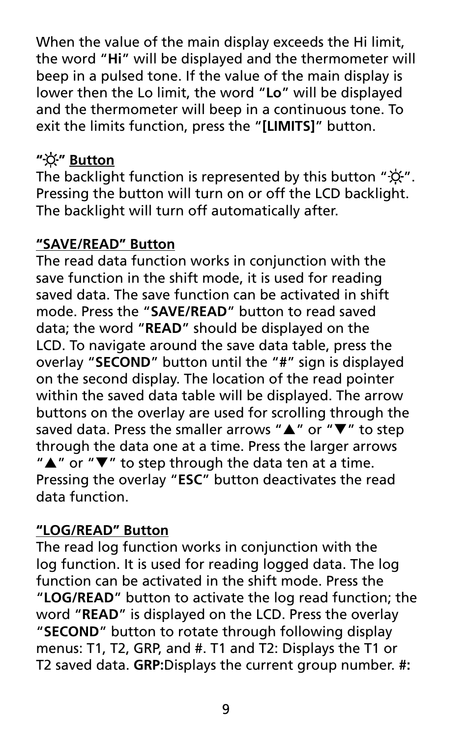 Amprobe TMD-55 Multilogger-Thermometers User Manual | Page 16 / 28