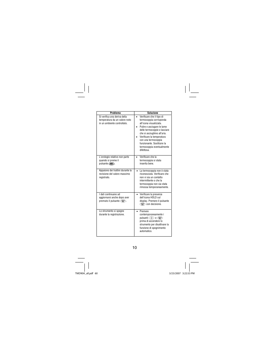 Amprobe TMD90A Dual-Input-Digital-Thermometer User Manual | Page 61 / 81