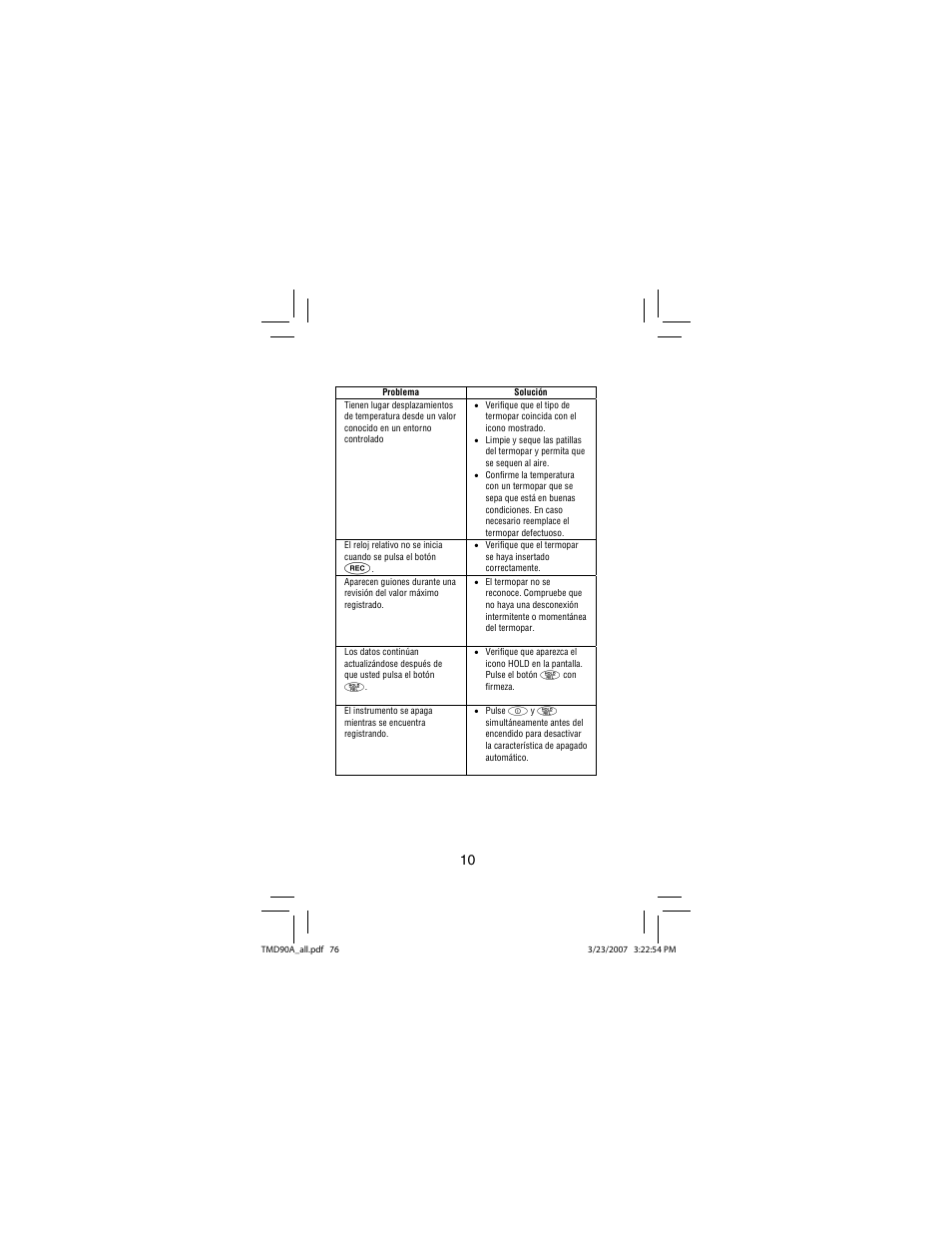 Amprobe TMD90A Dual-Input-Digital-Thermometer User Manual | Page 77 / 81