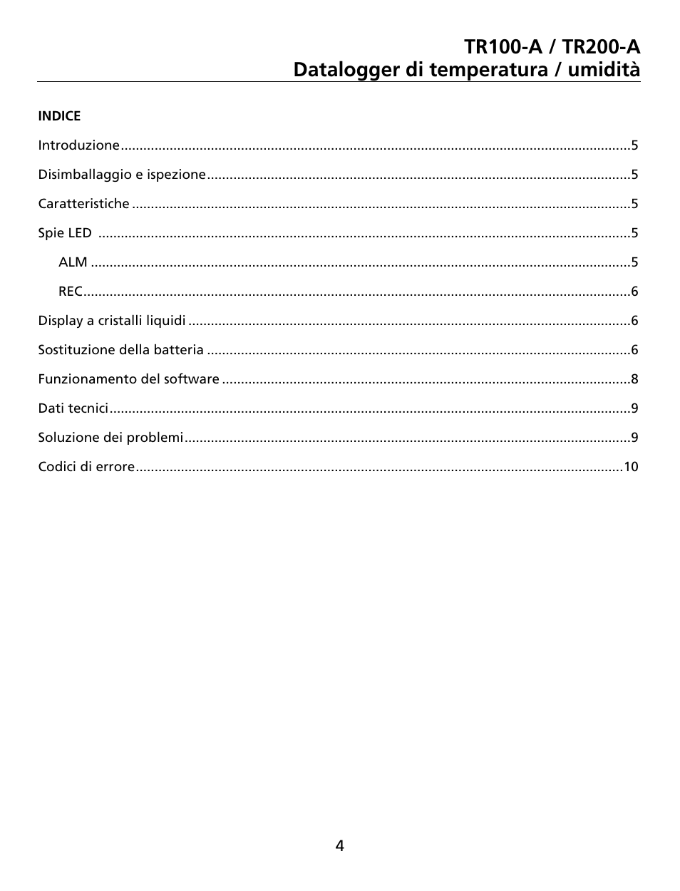 Amprobe TR100-A TR200-A Temperature-Humidity-Data-Loggers User Manual | Page 35 / 62