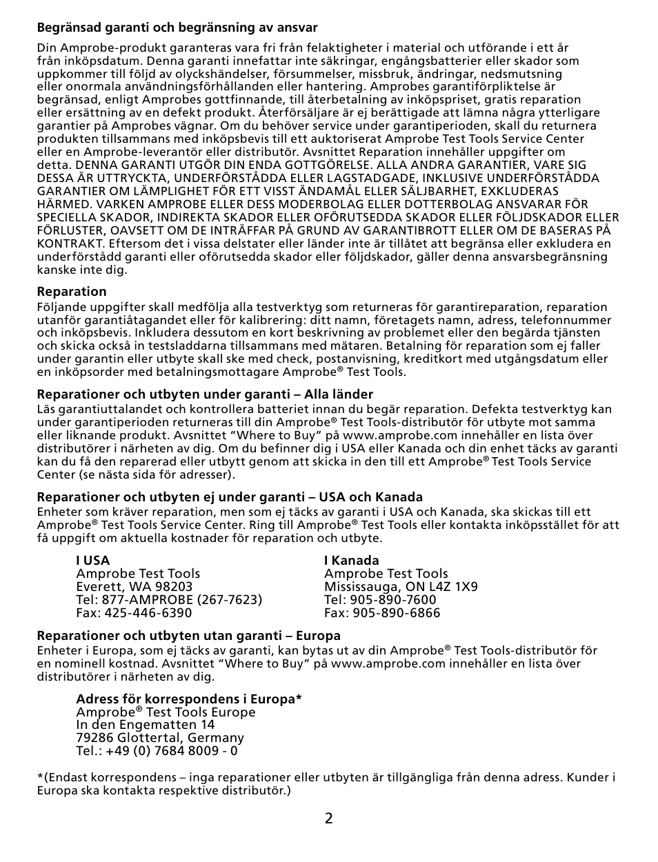 Amprobe TR100-A TR200-A Temperature-Humidity-Data-Loggers User Manual | Page 53 / 62