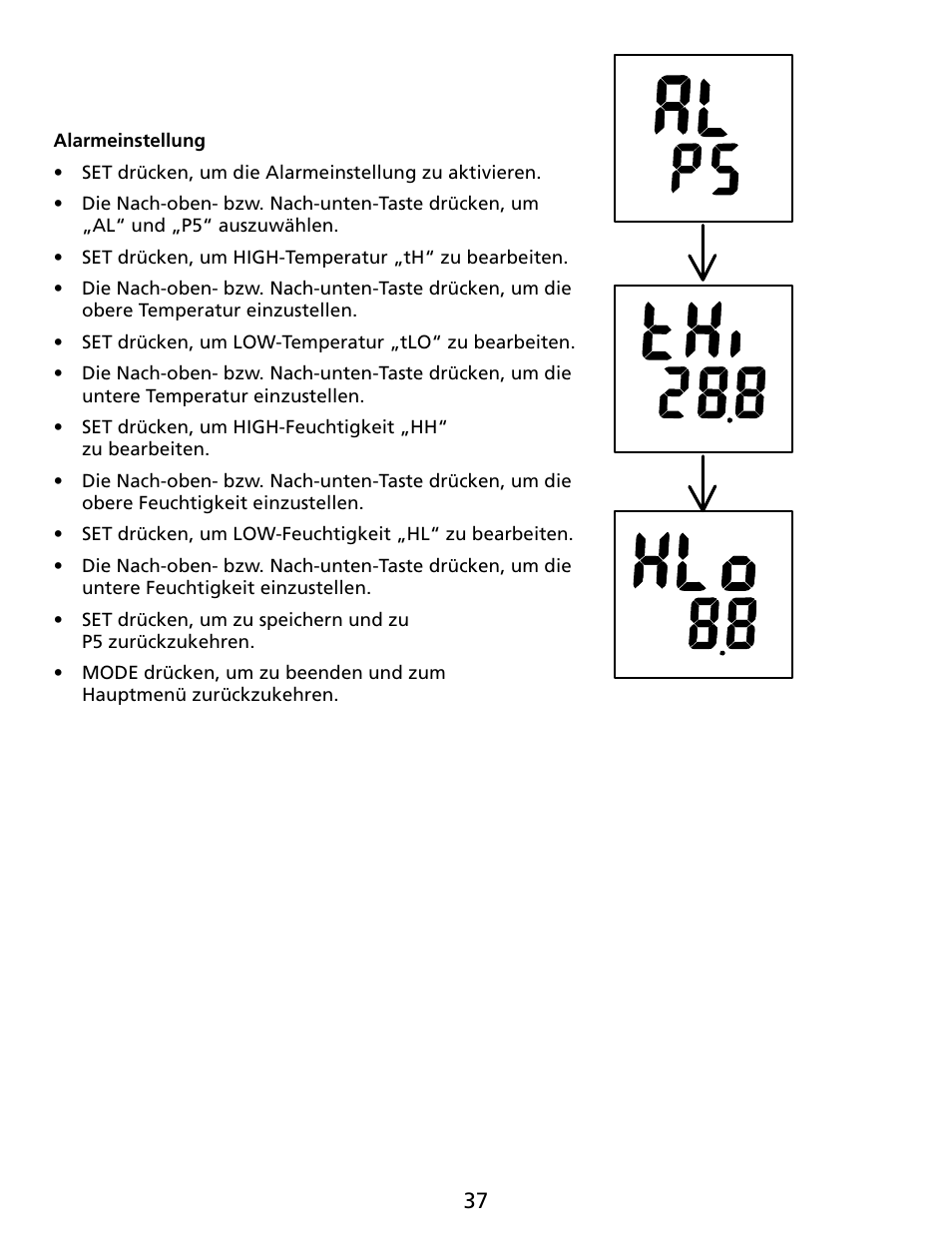 Amprobe TR300 Temperature-Relative-Humidity-Data-Logger User Manual | Page 38 / 86