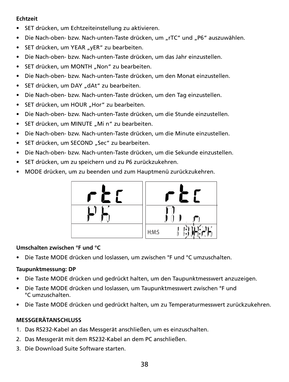 Amprobe TR300 Temperature-Relative-Humidity-Data-Logger User Manual | Page 39 / 86